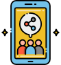 share on mobile icon